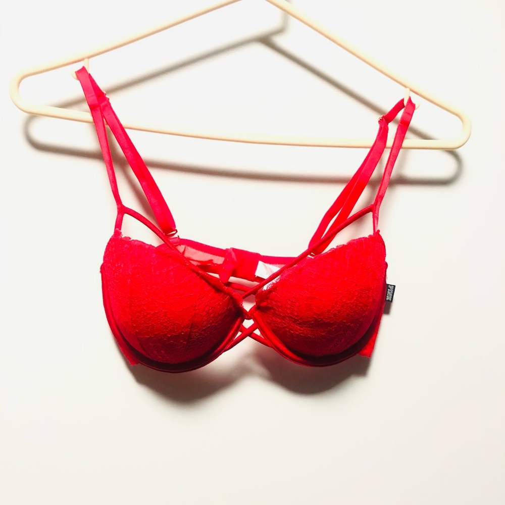 Victoria secret pink sexy Red bra